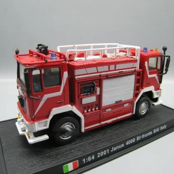 1/64 Masto JANUS 4000 BI-FRONTE BAI Italija Fire truck Klasikinis Transporto priemonių Modelis Diecast Surinkimo Žaislai, Dovanos vaikams