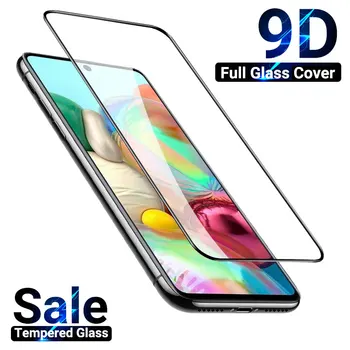9D Pilnas Apsauginis Stiklas Samsung Galaxy A32 A52 A72 A51 A71 A11 A12 A31 A41 Screen Protector A01 A02 A10 A40 A50s A21S Stiklo