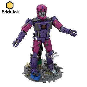 Bricklink Star Super herojai, Filmo Figues XMen Sentinel IScream Klonas Robotas Kariai Stormbreaker Blokai Vaikas Žaislai, Dovanos