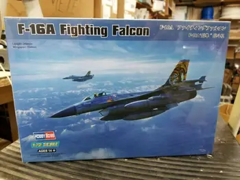 Hobby Boss Plokštumos Orlaivių JAV F-16 Fighting Faicon Puolėjas 80272 Modelis 1/72 Žaislas TH06219-SMT2