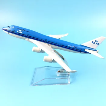 plokštumoje modelis Boeing747 KLM Royal Dutch Airlines 