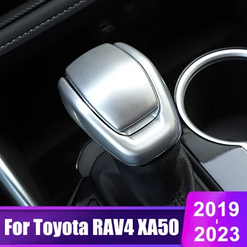 Toyota RAV4 2019 2020 2021 2022 2023 RAV 4 XA50 Hibridinių Automobilių Pavarų Perjungimo Rankenėlės Pavarų Galvos apdangalą Apdaila Lipdukas, Interjero Priedai