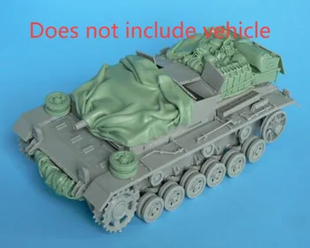 1:35 Masto Dervos Die-casting Šarvuotų Transporto priemonių Dalių Pakeitimas neįeina Unpainted Modelio Tankas