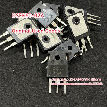 10vnt/daug Originalių naudotų Prekių DSEK60-02A 200V 34A TO-247 Dažniausiai naudojamas itin spartaus atsigavimo lygintuvas diodų Kokybės Užtikrinimo