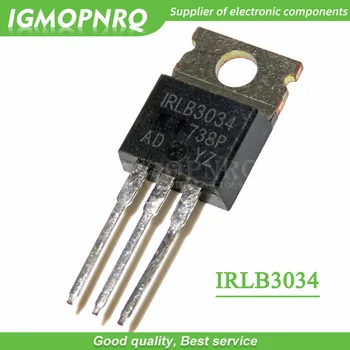10VNT IRLB3034 TO-220 IRLB3034PBF TO220 naujas MOS FET tranzistorius
