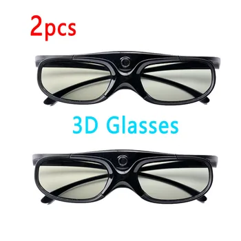2vnt Aktyvaus užrakto 96-144HZ įkrovimo 3D Universalus akiniai Xgimi Z3/Z4/Z6/H1 Riešutai G1/P2 