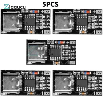 5VNT PD/QC 3.0 2.0 PGS/QC4+ FCP AFC Masalui Valdybos spartusis įkrovimas USB Padidinti Modulio Tipas-c Sukelti Apklausos Detektorius Maitinimo SupplyChange