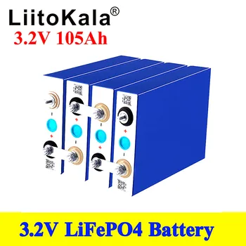 8pcs LiitoKala 3.2 V 105Ah 100Ah LiFePO4 Batteryhigh Nutekėjimo, 