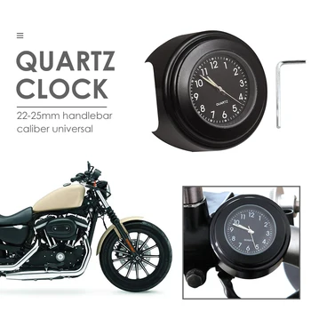 Atsparus vandeniui Motociklo Laikrodis Rankenos Žiūrėti Patvarus, Praktiškas Daugiafunkcinis Klasikinis Šviesos Kvarcinis Laikrodis 22-25mm