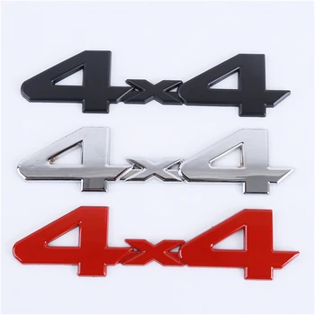 Automobilio Stilius Asmenybės 3D 4x4 Skaitmeninės Formos Automobilių Lipdukas Logotipas Automobilio Interjero Aksesuarų Lipdukai