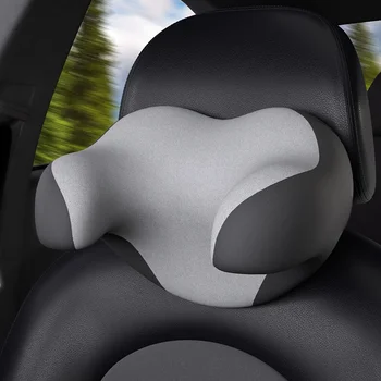 Automobilių Pagalvėlės Atminties Putos Automobilių Kaklo Pagalvė Reguliuojama Galvos Atrama 3D Pagalvėlės Kelionės Pagalvę Kaklo Parama Turėtojas Sėdynių užvalkalai, Automobilių