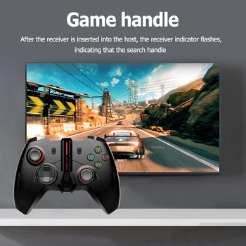 Belaidžio Žaidimai Rankena Dviguba Vibracija Žaidimų Priedai su USB Duomenų Kabelis, skirtas Xbox Vienas P3 Žaidimų Valdiklis su Šešių Ašių
