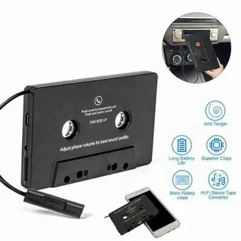 Bluetooth 5.0 EDR Bluetooth ĮSA Chip-On-board Konverteris Automobilių Juostos Kasetė, Audio Aux Adapteris Išmanųjį telefoną Kasetės Adapteris