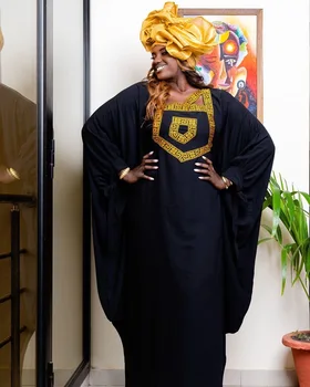 Laisvo Stiliaus Afrikos Suknelė Moteris Siuvinėjimo Dizainą Ladys Drabužiai Plius Dydis Suknelės Moterims