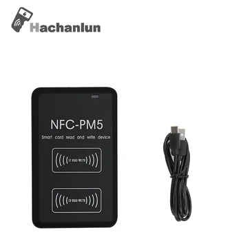 NAUJAS NFC-PM5 Šifravimo Decodin popierinės kopijavimo aparatų matricos 13.56 MHZ RDA Prieigos Kontrolės Kortelės Skaitytuvas IC/ID Smart Chip Kortelės Rašytojas Dažnio Kopijuoklis