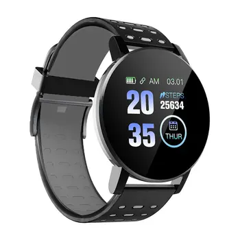 Smart Žiūrėti 119Plus Fitness Tracker Smart Apyrankė Širdies ritmo Monitoringo Išmaniųjų Laikrodžių Vyrams Ir Moterims