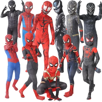 Super herojus Dorpshiping Nr. Kelią Namo Cosplay Kostiumų Spiderman Kostiumas Vaikams Suaugusiųjų Karnavalas Šalies Drabužių