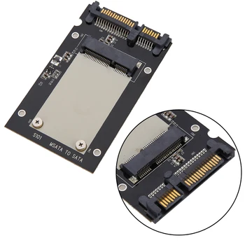 Universalus mSATA Mini SSD 2,5 colio SATA 22-Pin Adapteris Keitiklis kortelę Windows2000/XP/7/8/10/Vista, Linux, Mac OS 10