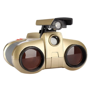 Vaikams Mini Naktinio Matymo Žiūronai 4 X 30 Mažų Vaikų Teleskopas Žaislas Su Apšvietimo Aišku, Naktinio Matymo Patogu Žygiai /