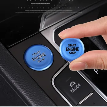 VW Passat, B8 CC Arteon 2018-21 Automobilių Stilius Variklis, Start Stop Uždegimo Mygtuką Sėdynės Atminties Lock Unlock rankinio stabdžio Mygtukas