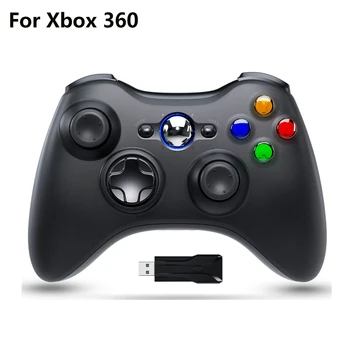 Xbox 360 Gamepad 2.4 G Bevielio ryšio Valdiklis Su PC Imtuvas, Skirtas 