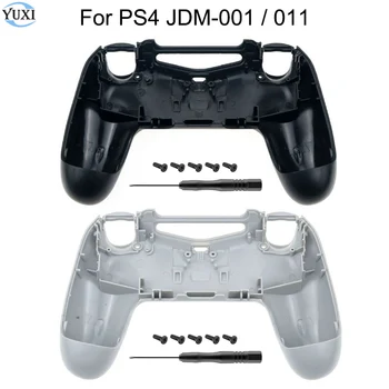 YuXi JDM-001 011 Valdytojo Pakeitimo Shell Būsto Galinio Dangtelio PS4 Žaidimas Gamepad Su Varžtais